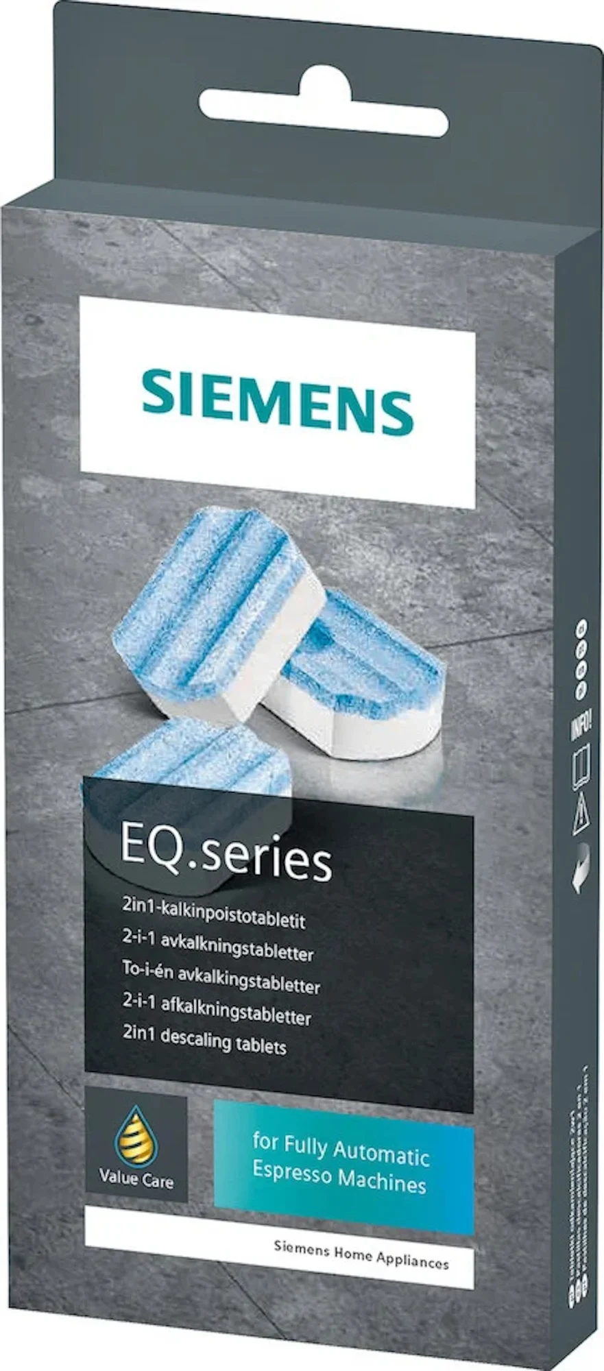 Descaling tablets Siemens