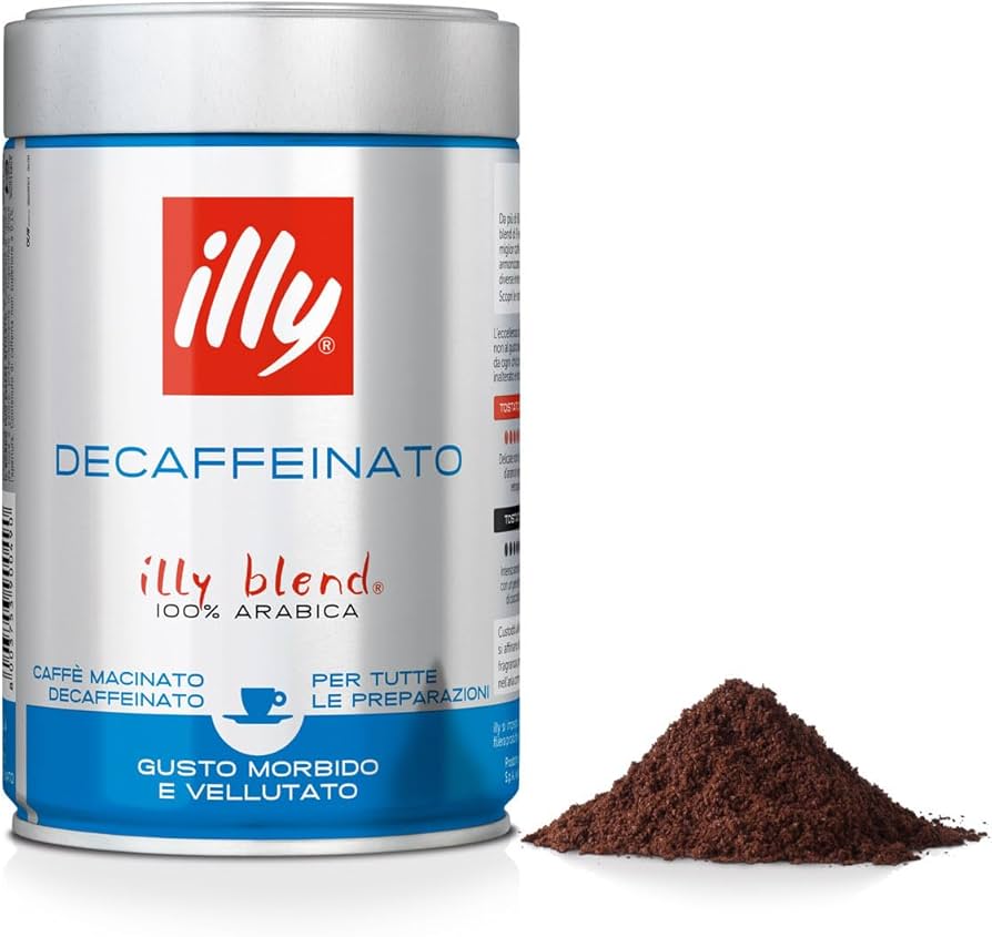 illy Classico Espresso Decaf Ground Coffee 250g