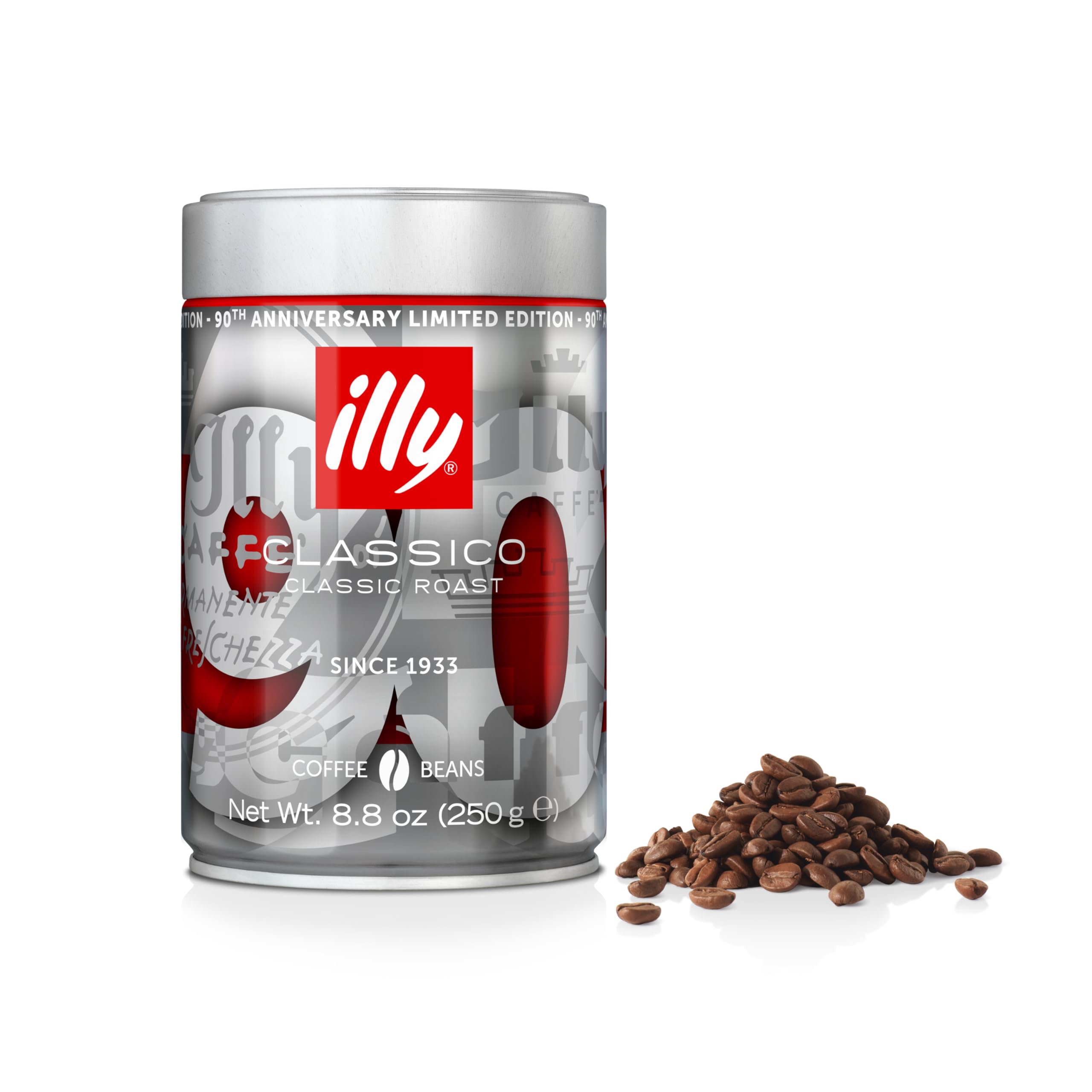 Illy Classico Coffee Beans 250g 90