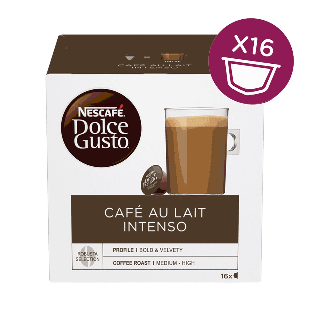 Nescafe Dolce Gusto Cafe Au Lait Intenso