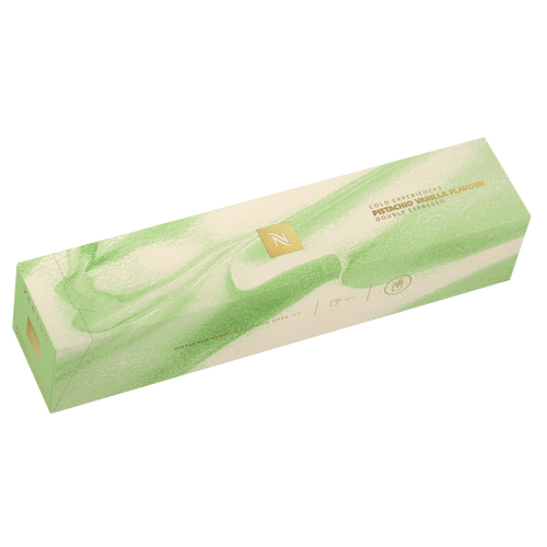 Pistachio Valilla Flavor Gold Experiences Double Espresso Vertuo