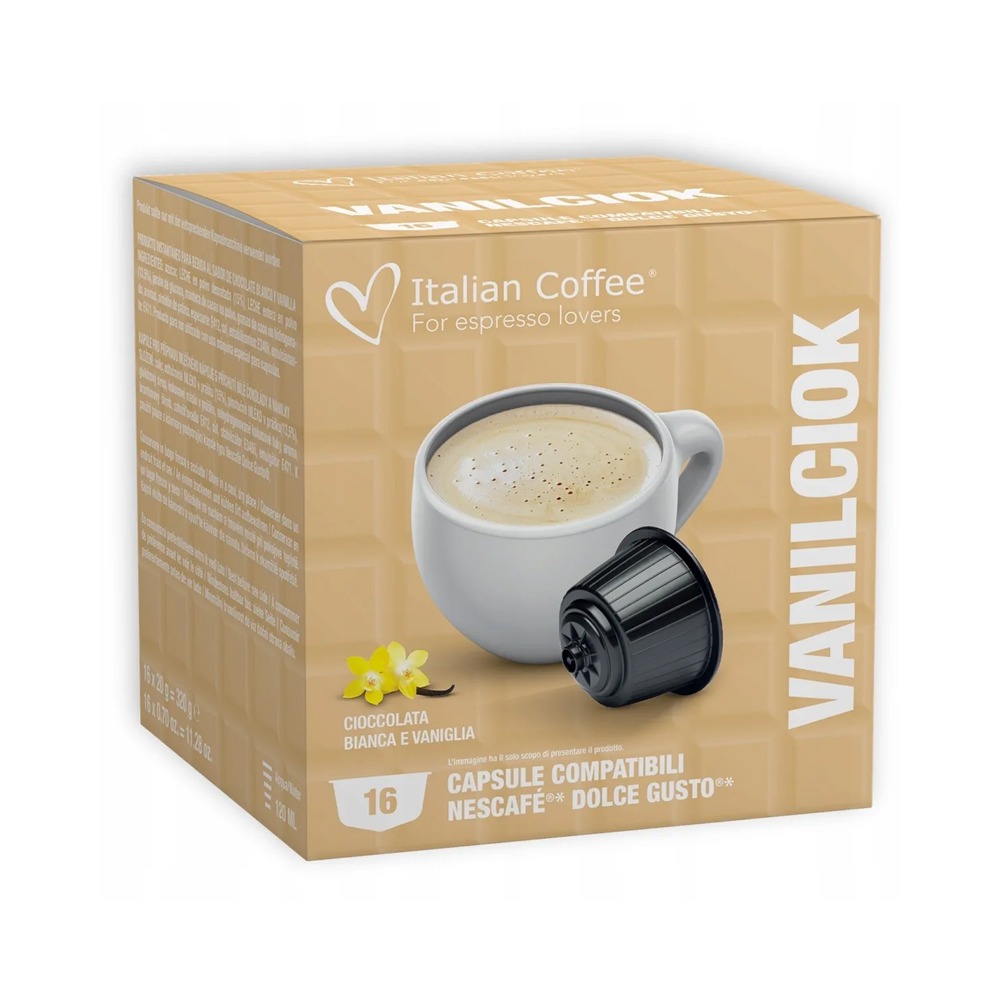 Italian Coffee Dolce Gusto Vanillaciok x16