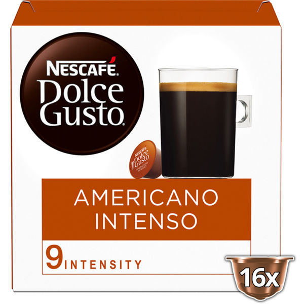 Dolce Gusto Americano Intenso 16x8.3g (132.8g)