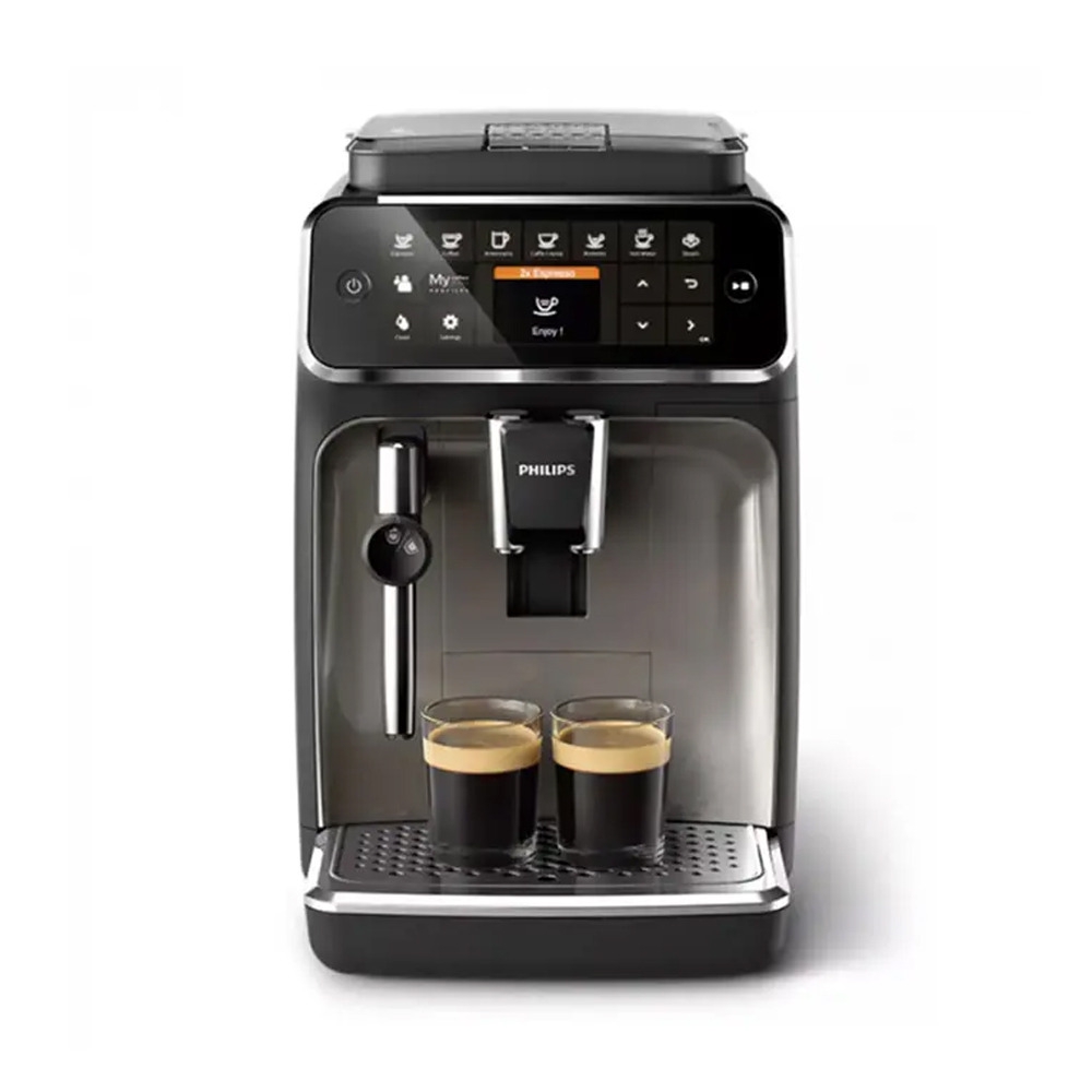 Philips 4300 Latte Go Black Silver Coffee Machine