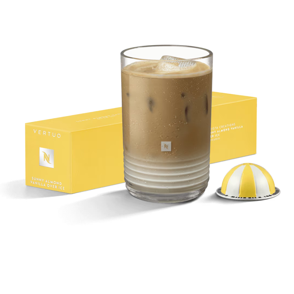 Nespresso Vertuo Sunny Almond Vanilla Over Ice x10