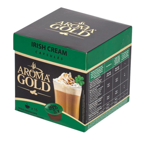 Coffee Capsules AROMA GOLD Irish Cream, 256g