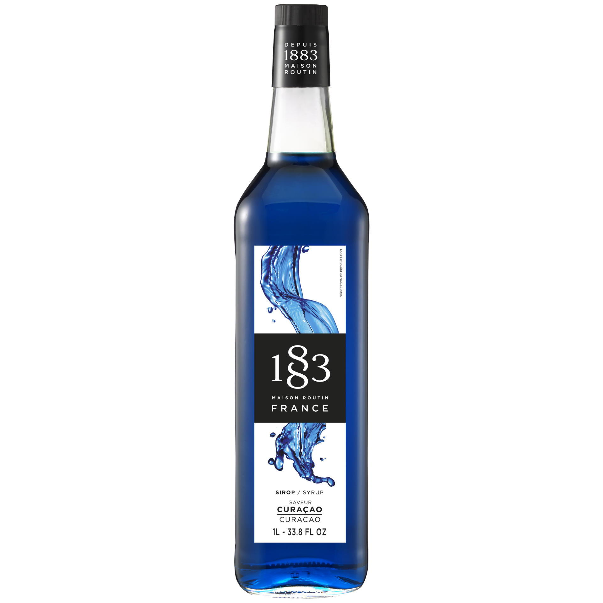 1883 Maison Routin Sirup Blue Curacao Geschmack
