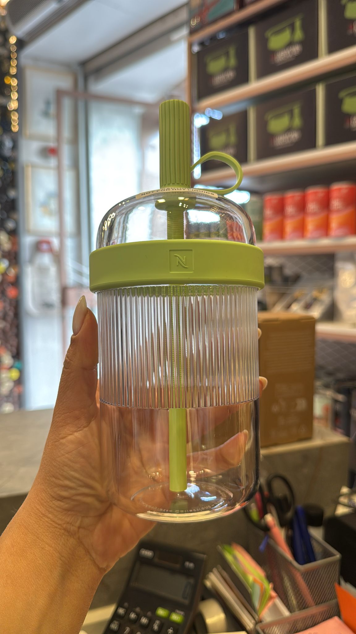 Nespresso Nomad Tumbler Pistachio