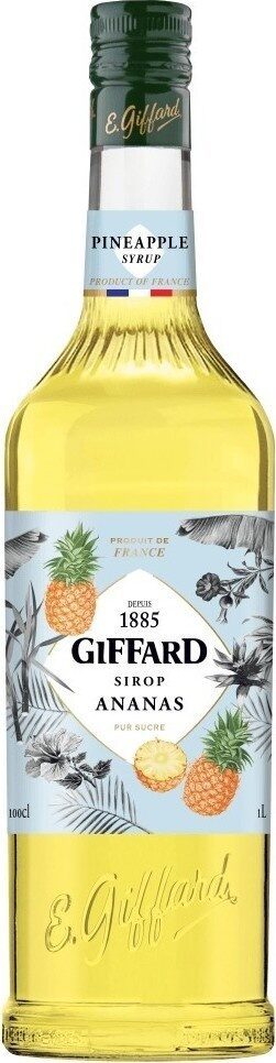 Giffard Ananas Sirup 1X1,00 Liter - 100 cl