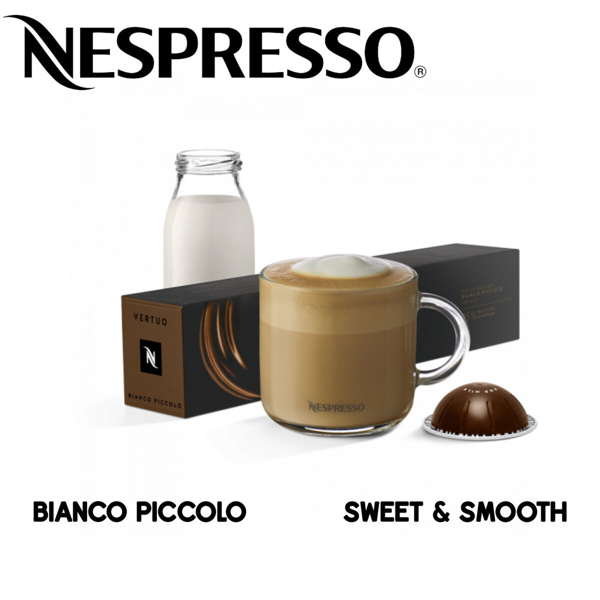 Nespresso Vertuo bianco piccolox10