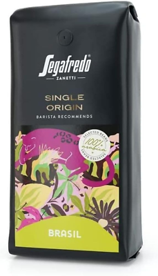 Segafredo Zanetti Coffee Beans Single Origin Brasil 100 Arabica - 1Kg